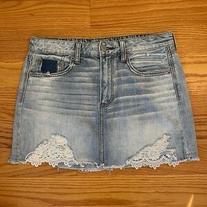 American Eagle jean skirt